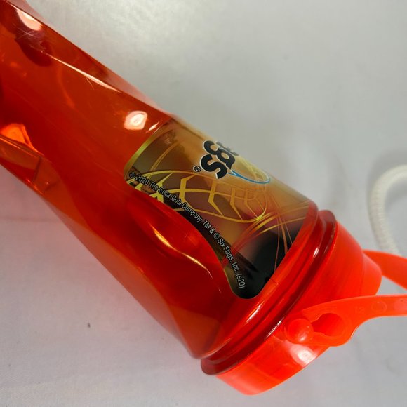 Six Flags 2022 Orange Plastic Cup Collectible Souvenir With Straw Coca Cola - Picture 2 of 6